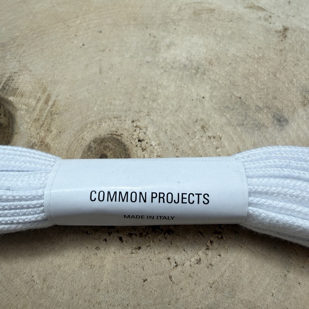 Authentic Common Projects Replacement Shoe Laces – Brand New (White)